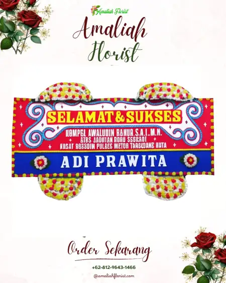 Papan Bunga Ucapan Selamat Samuderajaya